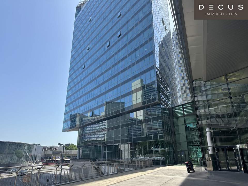 | TECH GATE VIENNA - Bauteil TOWER | Büro mit tlw. herrlichem Ausblick | DONAU-CITY