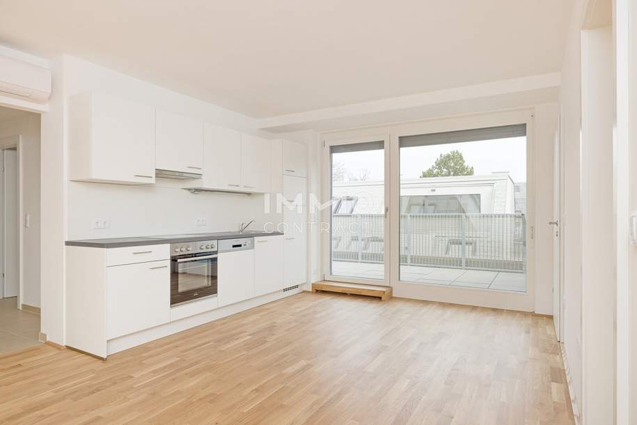 UNBEFRISTETE DACHGESCHOSSWOHNUNG! Hirschstettner Str. 99-101/1/15, Wohnung-miete, 903,11,€, 1220 Wien 22., Donaustadt