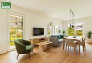 Ihr Garten zum Entspannen - beliebte 3.Zimmer-EG-Wohnung im Erstbezugs-Neubau mit Geothermie im "Hirschfeld"