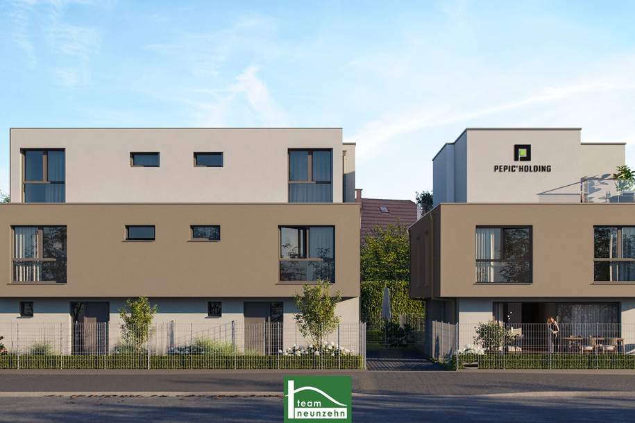 LUXURY VILLA 22 - DOPPELHAUS - LUFTWÄRMEPUMPE - ELEKTRISCHE ROLLÄDEN - STELLPLATZ - JETZT ANFRAGEN, Haus-kauf, 759.000,€, 1220 Wien 22., Donaustadt