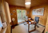 Großer Eigengarten: 4-Zimmer-Wohnung mit Saunahäuschen