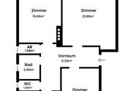 Erstbezug nach Sanierung! Top 3 Zimmer Wohnung am Fuße des Schafbergs!