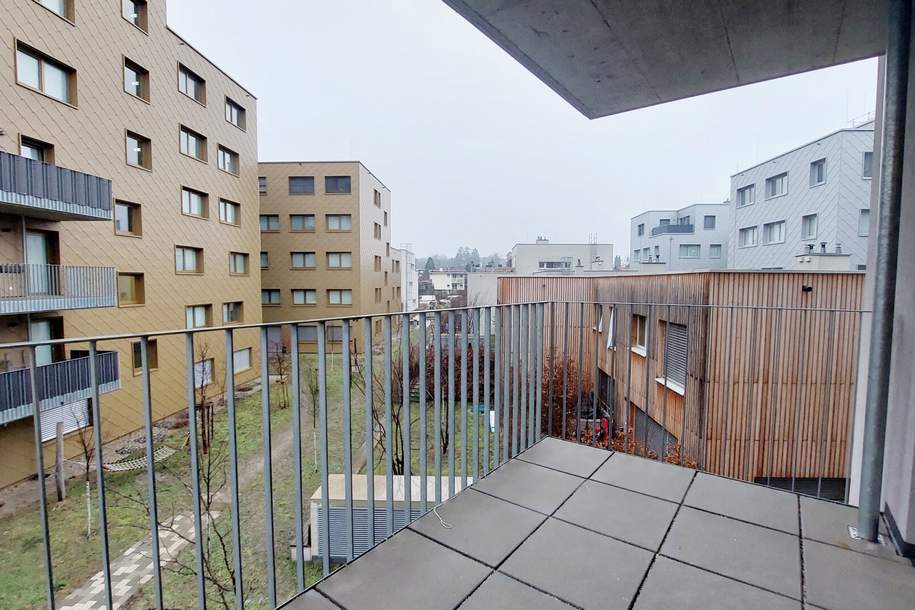 WOHNQUARTIER WILDGARTEN - 2-Zimmer Wohnung mit westseitigem Balkon direkt am Rosenhügel, Wohnung-miete, 845,00,€, 1120 Wien 12., Meidling