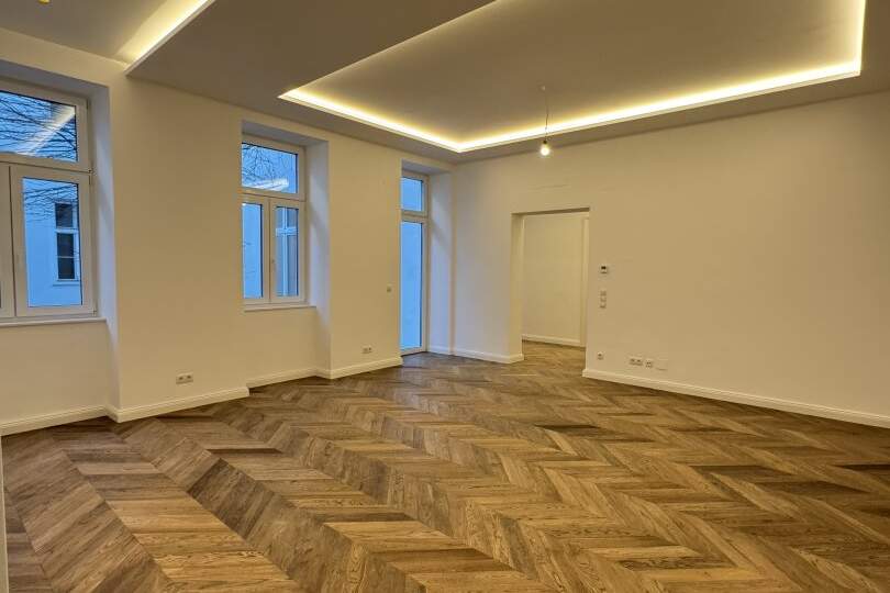 Exklusive 4-Zimmer-Altbauwohnung mit Wohn-Essbereich &amp; zwei Balkonen in Bestlage von Wien-Landstraße 1030 Wien , Wohnung-kauf, 1.099.000,€, 1030 Wien 3., Landstraße