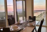 ✨ Exklusive Marina Tower | Hochgeschoss 3-Zimmer Wohnung mit direktem Donau-Blick | Voll möbliert | Befristet vermietet bis 30.09.2026 | Top Investment oder Eigennutzung ++