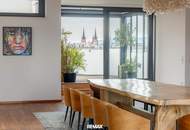 Über den Dächern von Wien – Penthouse mit Terrassen und Blick auf die Wahrzeichen der Stadt, 285m², atemberaubender Stadtblick, 4,98 Mio €