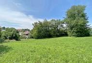 Großes Baugrundstück mit schönem Ausblick!