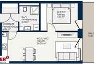 Perfekt aufgeteilte 2-Zimmerwohnung mit großzügigem Balkon!