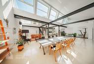Einzigartige 5-Zimmer Loftwohnung mit Terrasse und Werkstatt im 6. Bezirk