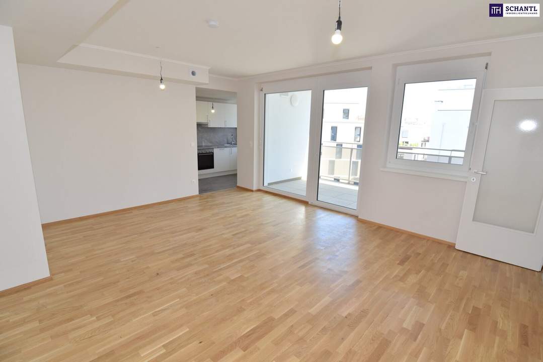 "DER MARKHOF" - Perfekt geplante Familienwohnung mit vier Zimmer und herrlicher Süd-Loggia!