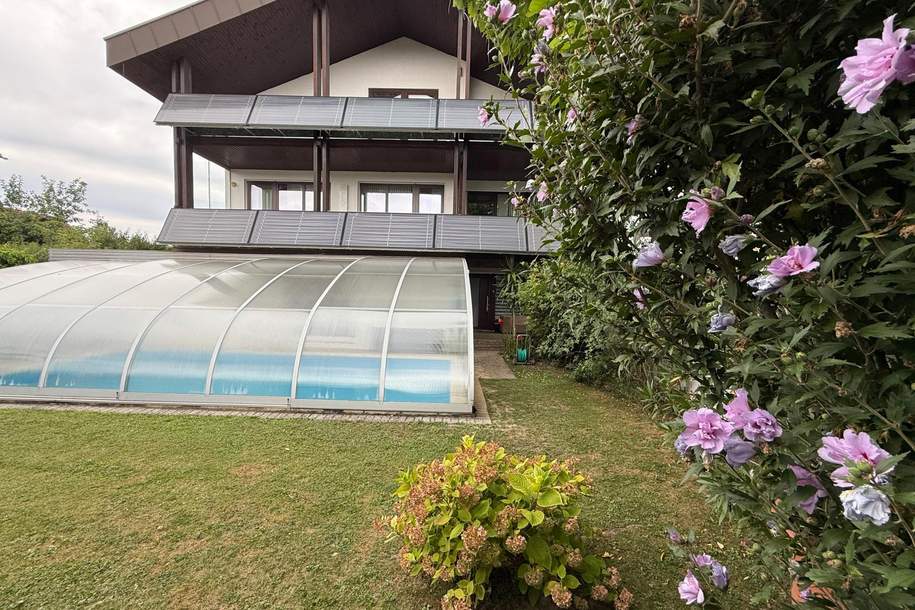 Mondänes Einfamilienhaus inmitten von Pöchlarn - Pool, Garten &amp; Wellness inklusive!, Haus-kauf, 590.000,€, 3380 Melk