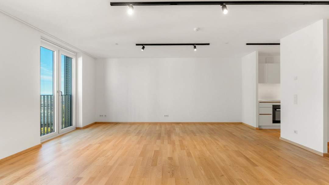 Willkommen über den Dächern Wiens – 3-Zimmer-Erstbezug zwischen City-Flair und Donauzauber