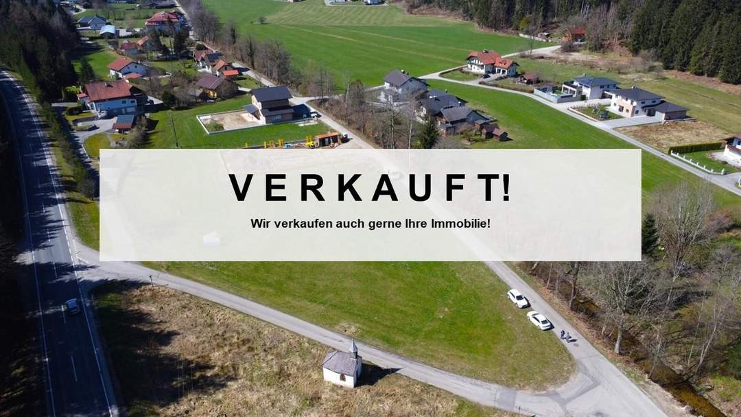 VERKAUFT - Baugrund nahe Straßwalchen: GSt. 1 - 757m²