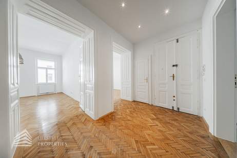 Hochwertig sanierte 4-Zimmer Altbauwohung in ruhiger Lage des 9. Bezirks! Nähe Liechtensteinpark, Wohnung-kauf, 665.000,€, 1090 Wien 9., Alsergrund