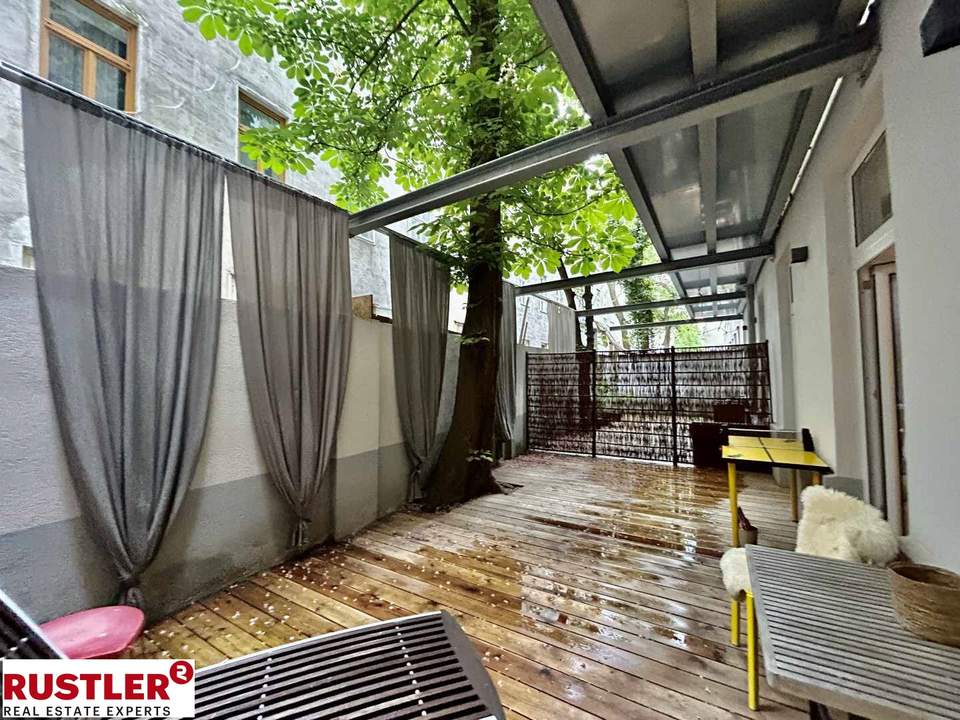 Wohnung nähe Augarten mit 25m² Terrasse - aktuell auf Airbnb für Kurzzeitmiete