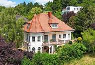 Repräsentative Traum-Villa in ruhiger Aussichtslage! Schwimmhalle, Sauna und Biotop