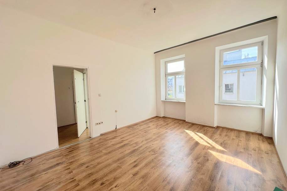 3-Zimmer-Altbauwohnung mit Sanierungspotenzial in U-Bahn-Nähe, Wohnung-kauf, 199.000,€, 1100 Wien 10., Favoriten