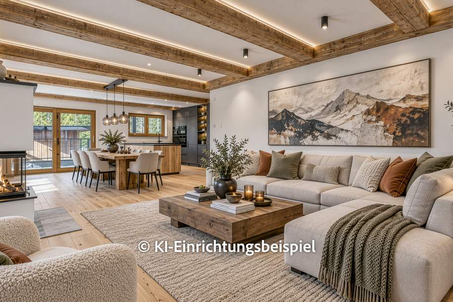 Neubau-Gartenmaisonette in ruhiger Lage, Wohnung-kauf, 1.505.000,€, 6393 Kitzbühel