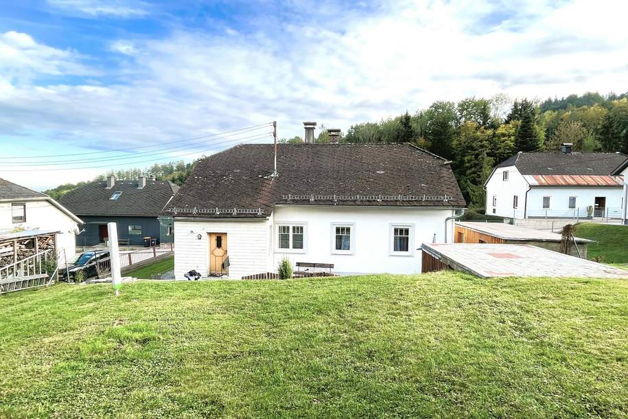Leistbares Einfamilienhaus mit Garten und Gartenhütte!, Haus-kauf, 129.000,€, 4902 Vöcklabruck