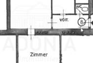 ++NEU++ Ruhige 2-Zimmer Altbau-Wohnung mit getrennter Küche, viel Umbau-Potenzial!