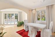 Private Estate Villa mit Fernblick | Privatwald | Virtual Tour | 4.200m2 Garten | 25 min. in den 1. Bezirk | Pool & Sauna
