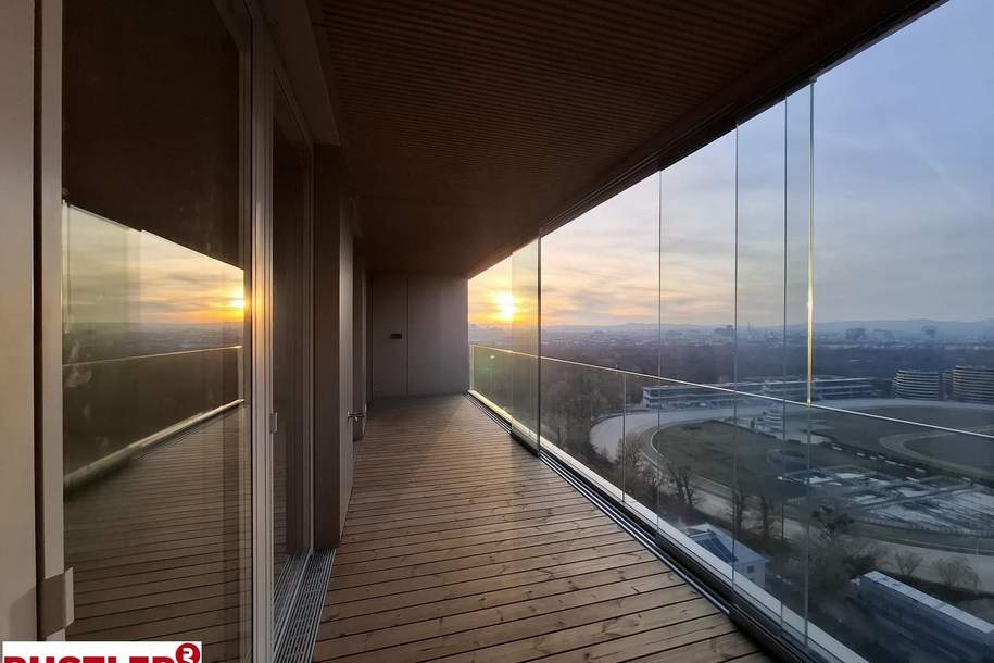 Weihnachten mit Ausblick!, Wohnung-miete, 3.461,37,€, 1020 Wien 2., Leopoldstadt