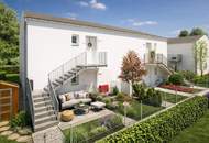 Wohnung im Doppelhaus-Stil | 3 Zimmer | 71 m² Wohnfläche | mit Balkon, Eigengarten &amp; 2 Parkplätzen