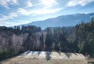 Sonniges Baugrundstück am Sonnenplateau mit Blick auf das Goldeck unweit des Millstättersees