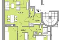 Perfekt geschnittene Dachgeschosswohnung mit sonniger Terrasse &amp; Klimaanlage!