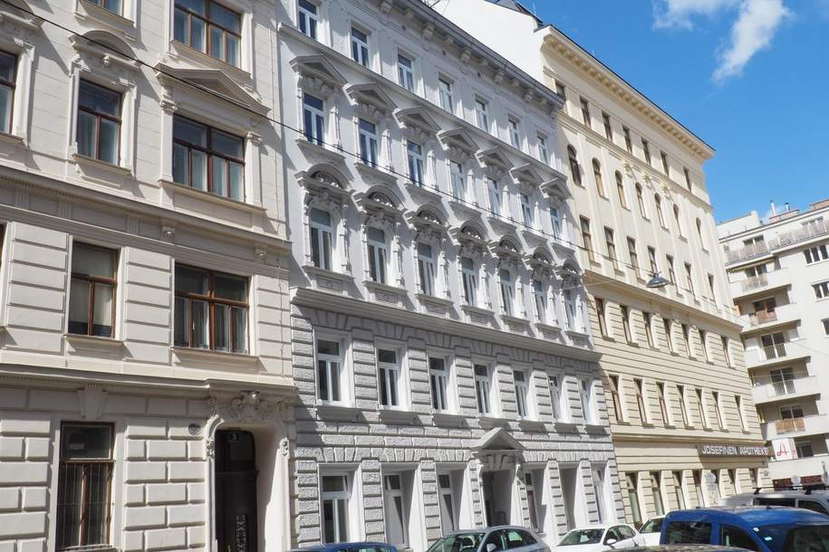 5-Zimmer-Maisonette - Wunderschön sanierter Altbau!, Wohnung-miete, 2.499,10,€, 1090 Wien 9., Alsergrund