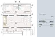 3 Zimmer Wohnung mit Loggia