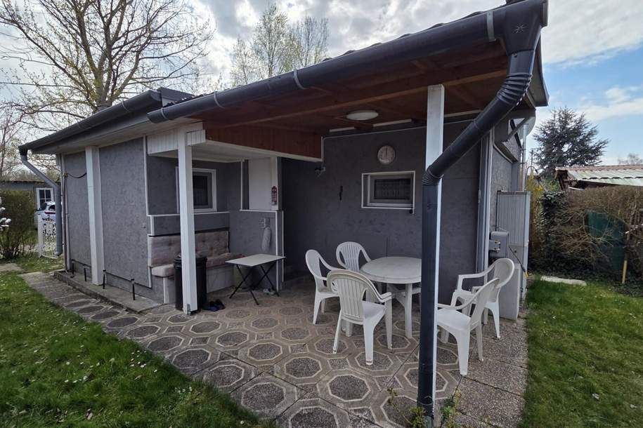 +++ Gemütliches Ferienhaus in Purbach am Neusiedler See – Campingplatz - 2 Zimmer, Garten, Parkplatz! +++, Haus-kauf, 24.900,€, 7083 Eisenstadt-Umgebung