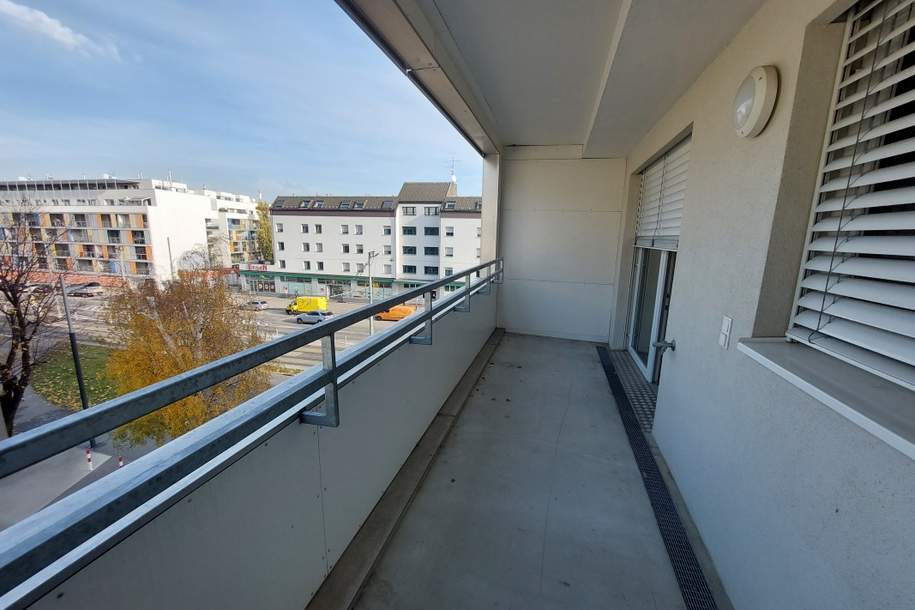 Q11 Leben in Simmering - Helle 2-Zimmer-Wohnung mit Loggia und Deckenkühlung!, Wohnung-miete, 899,00,€, 1110 Wien 22., Donaustadt