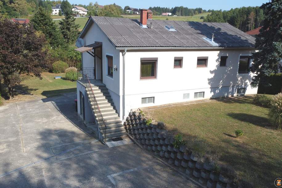 Unterkellertes Einfamilienhaus mit Garage in schöner Wohnlage, Haus-kauf, 230.000,€, 7533 Güssing