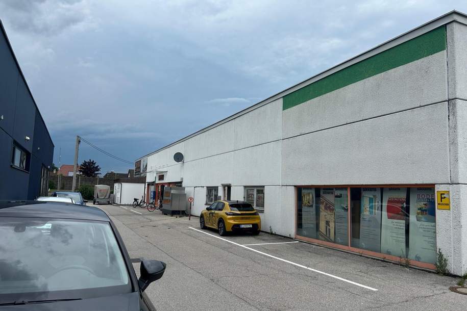 Halle und Büro mit Geschäftsflächenwidmung nahe B 1 8.50 Meter hoch, Gewerbeobjekt-miete, 4050 Linz-Land