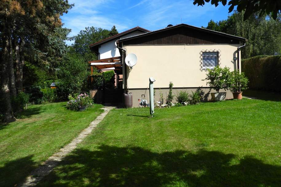 Kompaktbungalow mit Potenzial auf Doppelgrundstück, Haus-kauf, 275.000,€, 3033 Sankt Pölten(Land)