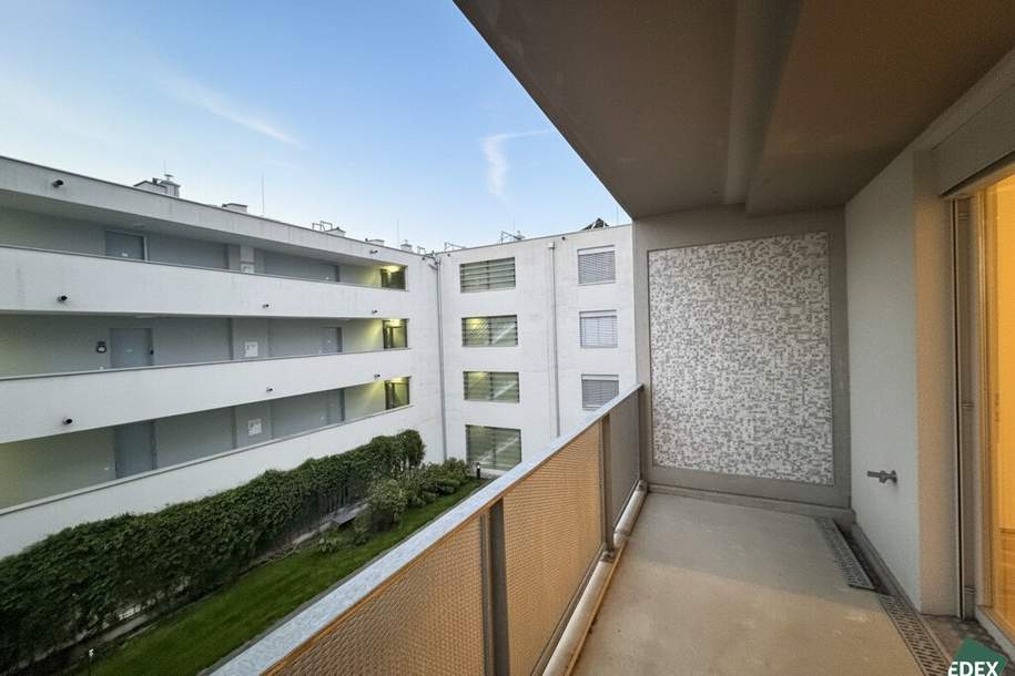 Moderne 2-Zimmer-Wohnung mit Balkon nahe Bushaltestelle 31A - Ruhige Innenhoflage, Wohnung-miete, 999,00,€, 1210 Wien 21., Floridsdorf