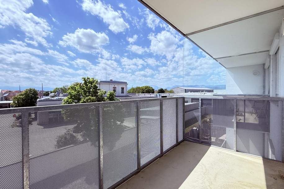 Beim Akademiepark!!! Top-moderne Neubauwohnung mit 7m² West-Loggia, Wohnung-miete, 1.025,01,€, 2700 Wiener Neustadt(Stadt)
