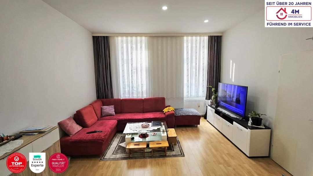 Stilvolle und helle Wohnung in zentraler Lage– ideal für Paare oder Singles