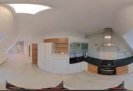 Hochwertige 120 m² Dachgeschoss-Traumwohnung mit 2 Terrassen im Herzen von Döbling