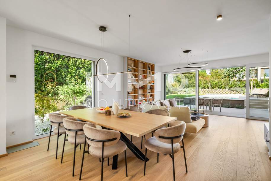 Elegante Doppelhaushälfte mit luxuriöser Ausstattung in attraktiver Lage, Haus-kauf, 1.250.000,€, 2380 Mödling