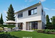 Erstklassige Doppelhaushälfte auf Eigengrund in Essling