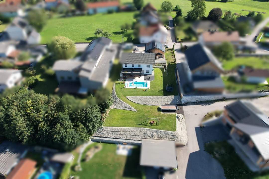 Modernes Niedrigenergiehaus mit Weitblick und Wohlfühlcharakter in Münzkirchen