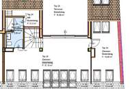 Moderne Dachgeschoss-Maisonette Wohnung mit Terrasse nähe Kutschkermarkt - Erstbezug!