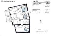 Hochwertiger Erstbezug im 18. - Tolle 3 Zimmer Wohnung mit Balkon und Garagenstellplatz