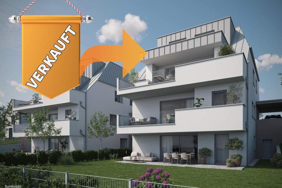 LINZ / FROSCHBERG: RASCHER BAUFORTSCHRITT DG &amp; EMPORE - EIGENTUMSWOHNUNG ca. 139,15 m² Wohnfläche, 5 Zimmer + Dachterrasse, inkl. Carportstellplatz, Wohnung-kauf, 919.000,€, 4020 Linz(Stadt)