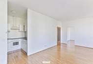 Ruhige, helle City-Wohnung mit Innenhofausrichtung und schöner Loggia