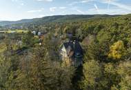 Rarität! Histroische Jahrhundertwende-Villa mit Privatpark und Wald | Blick in alle Himmelsrichtungen | Lichtdurchflutet