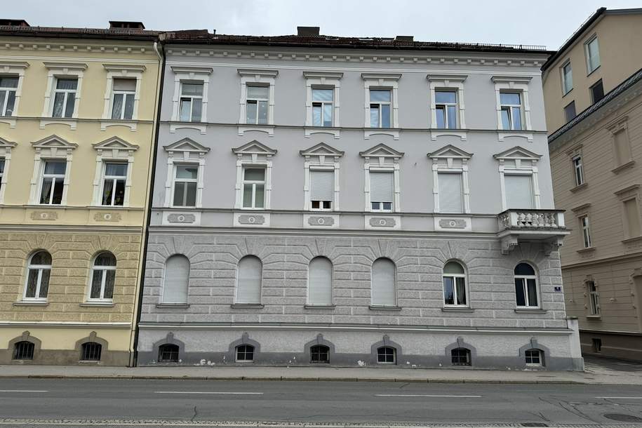 Zentrumsnahe 2-Zimmer Dachgeschoss Maisonettenwohnung mit Innenhof Parkplatz in der Hasnerstraße 5, Wohnung-kauf, 145.000,€, 9020 Klagenfurt(Stadt)