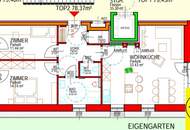 15573 NEUBAU - 3 ZIMMERWOHNUNG MIT EIGENGARTEN